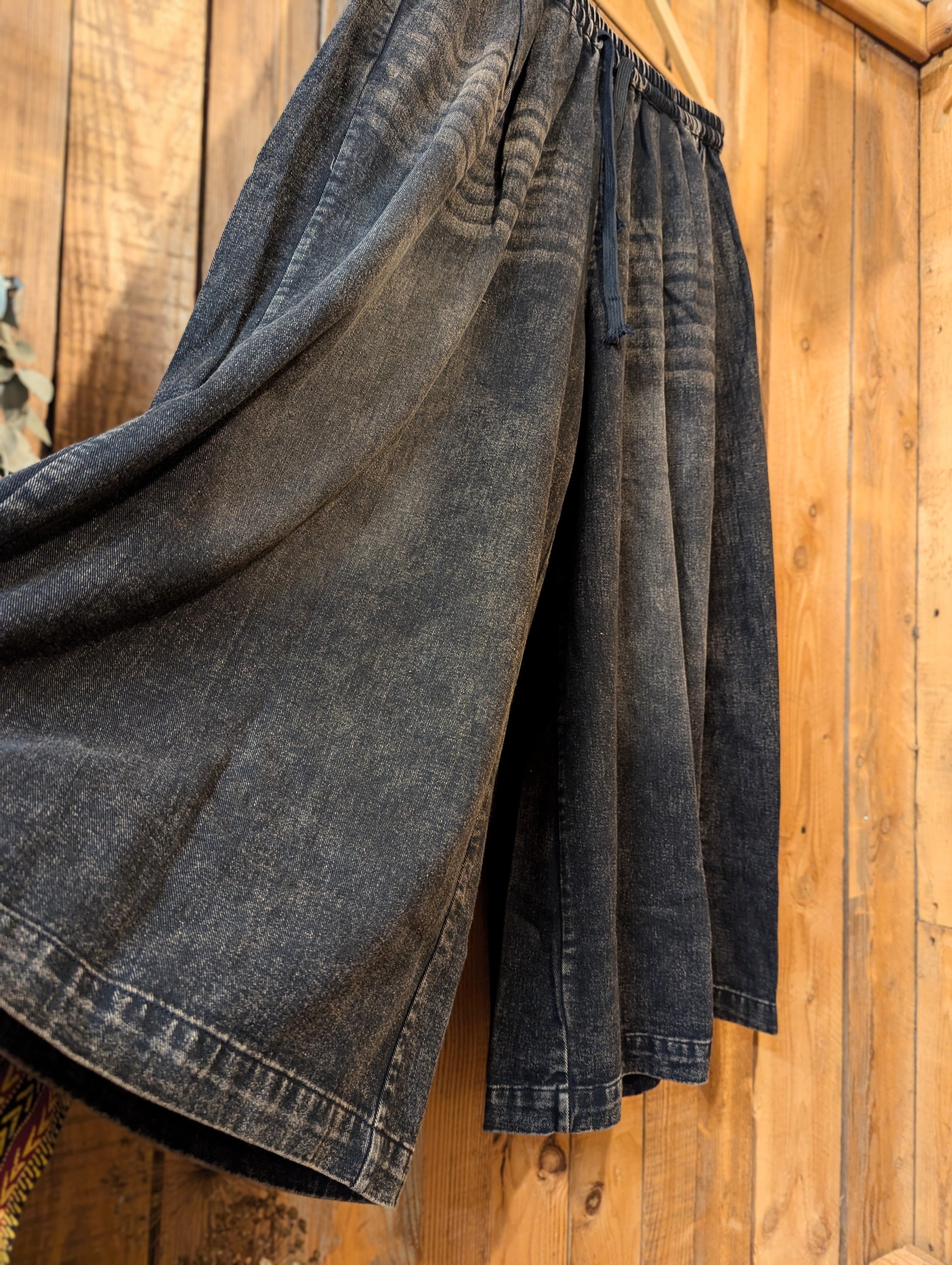 big denim goth pants