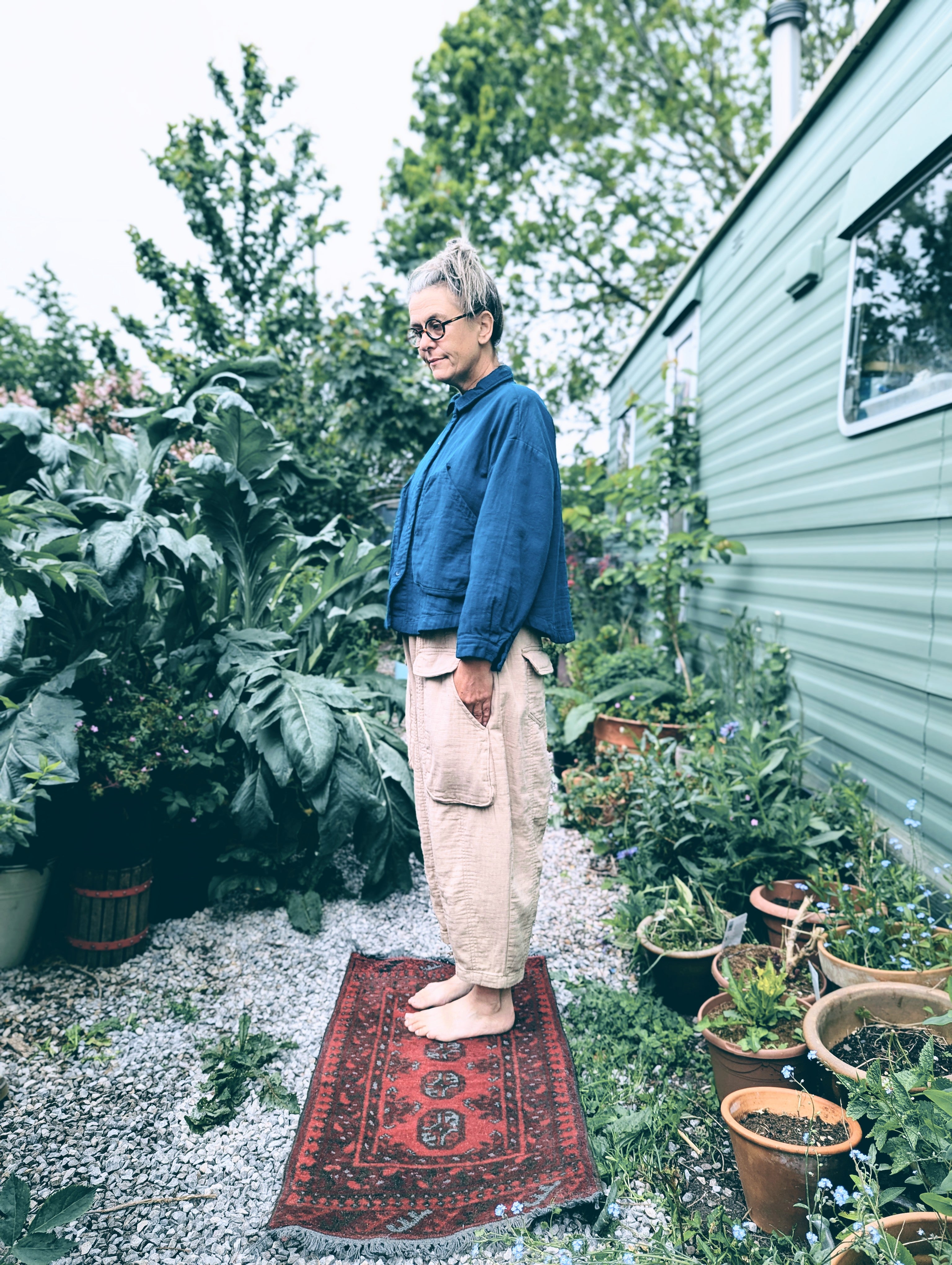 cotton pocket pants