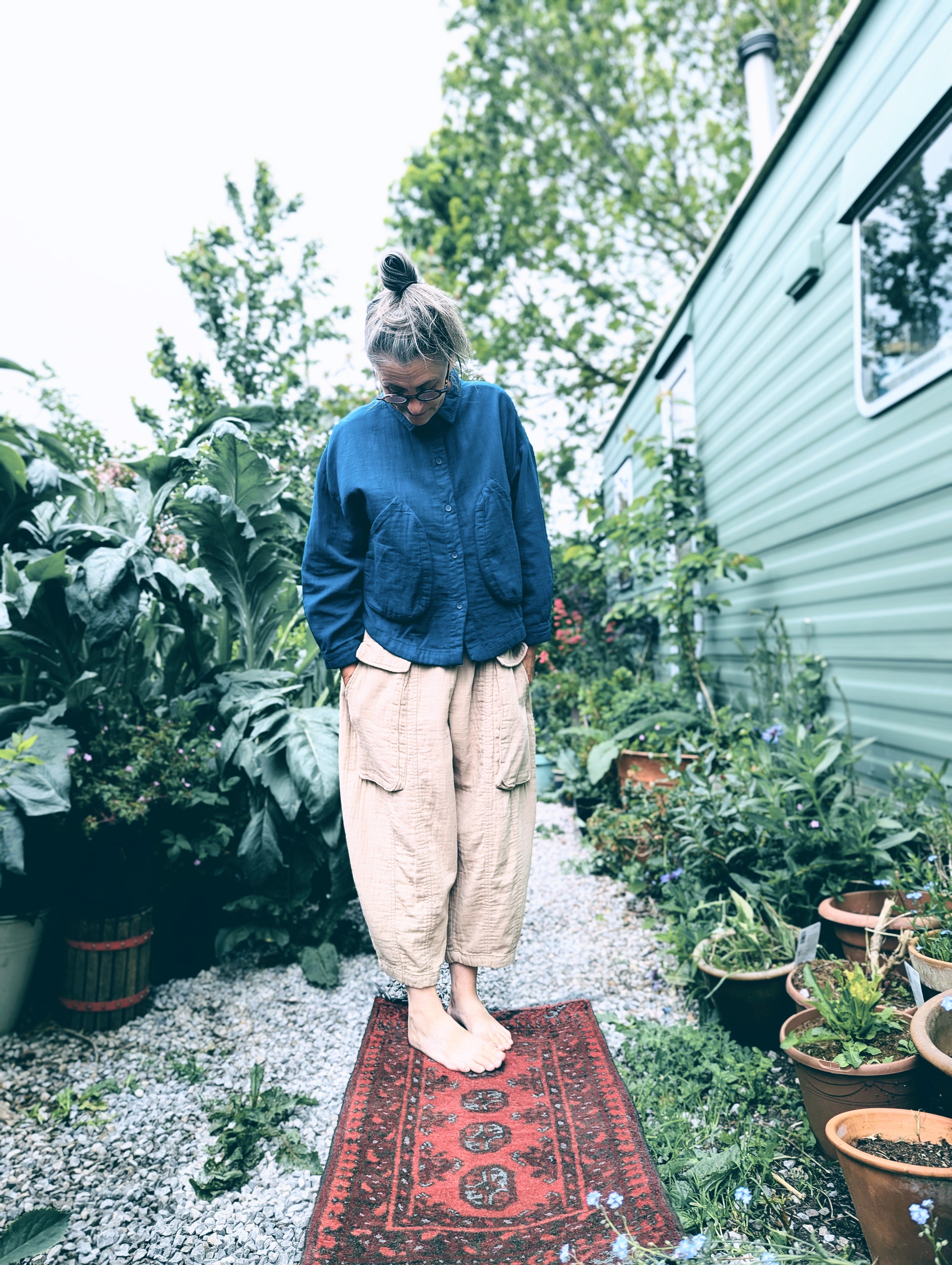 cotton pocket pants