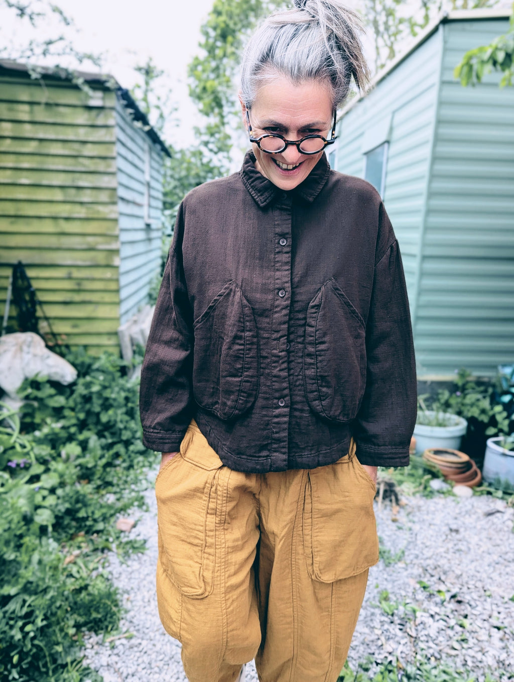 cotton pocket pants