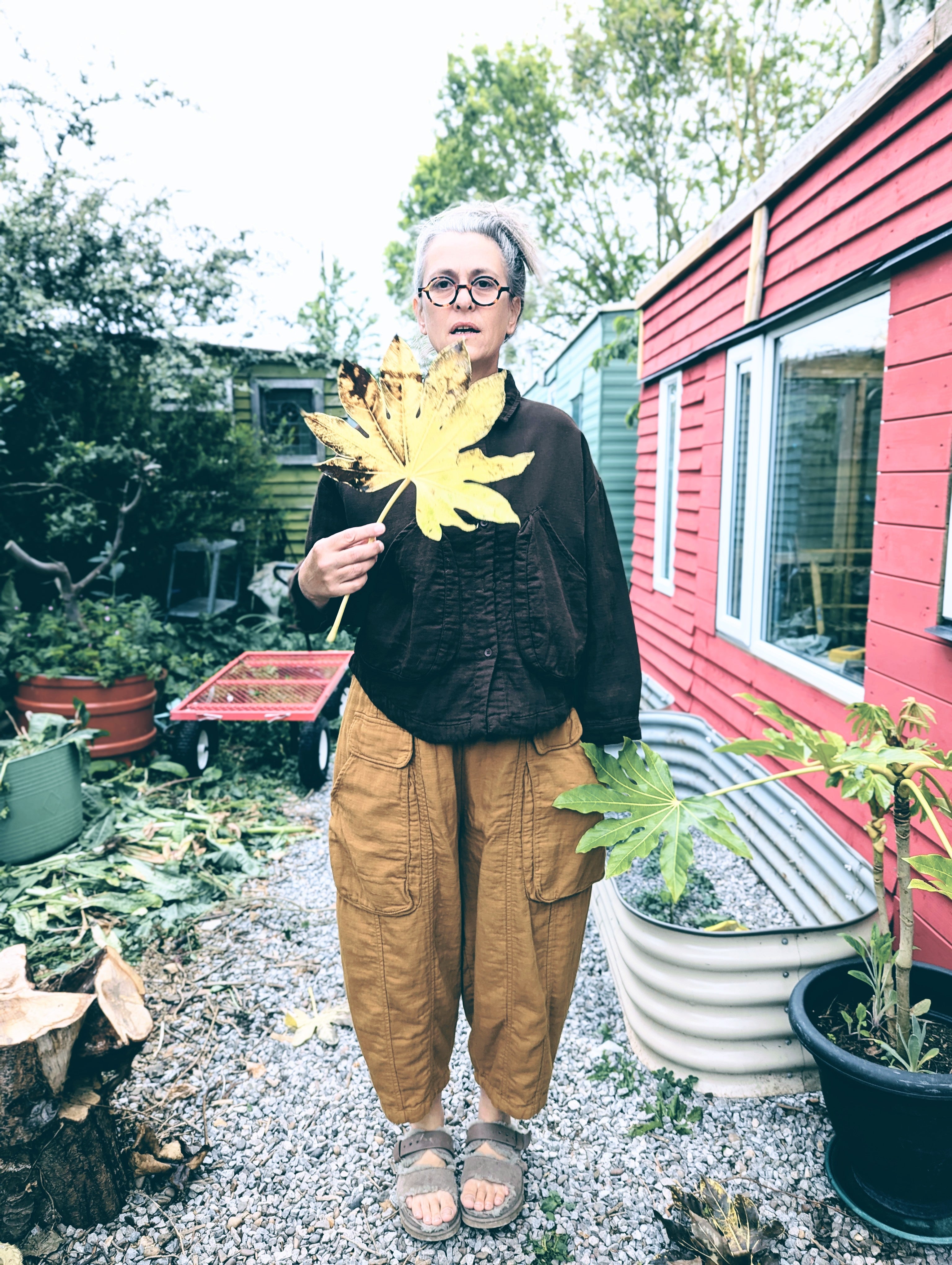 cotton pocket pants