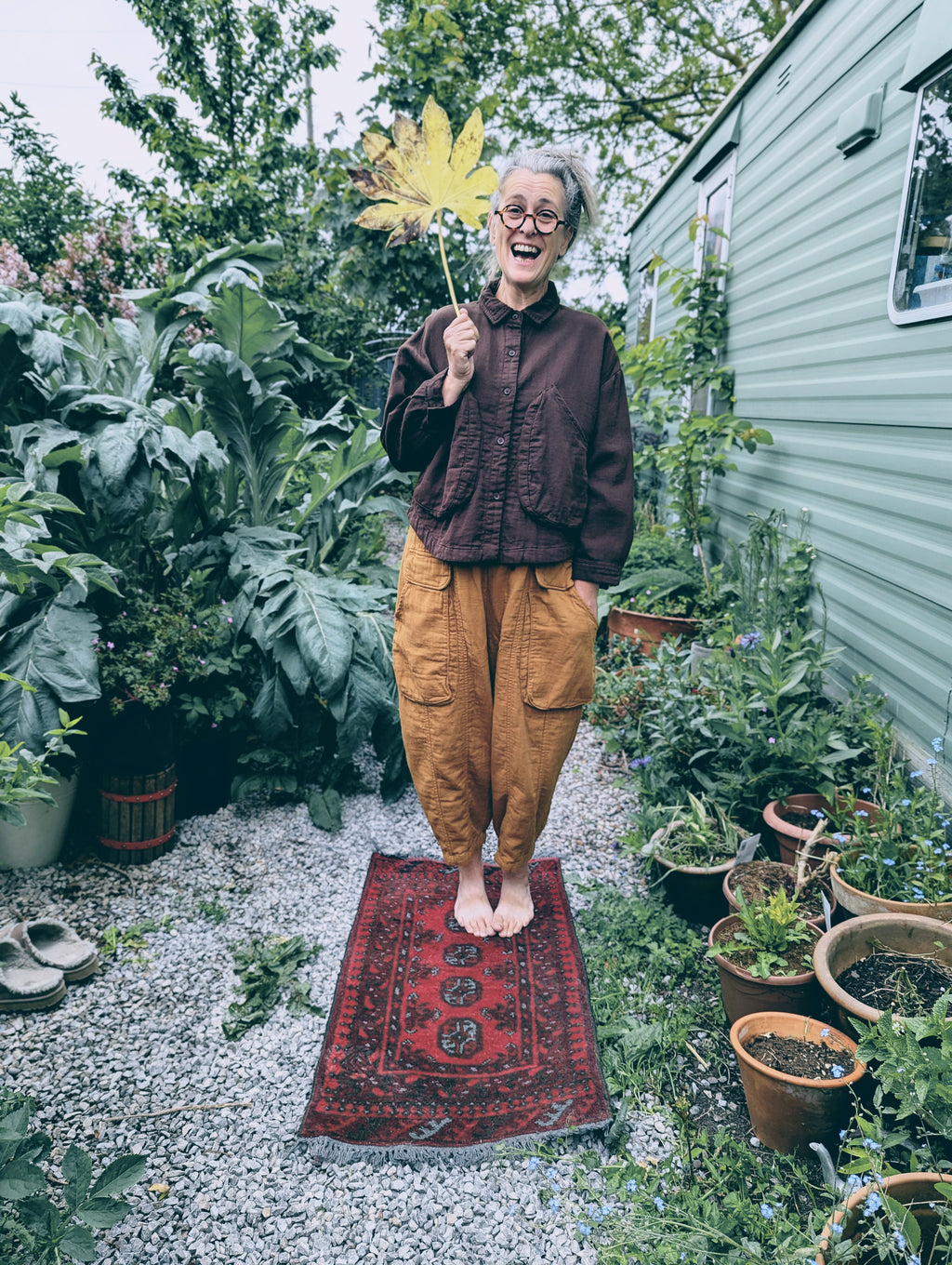 cotton pocket pants