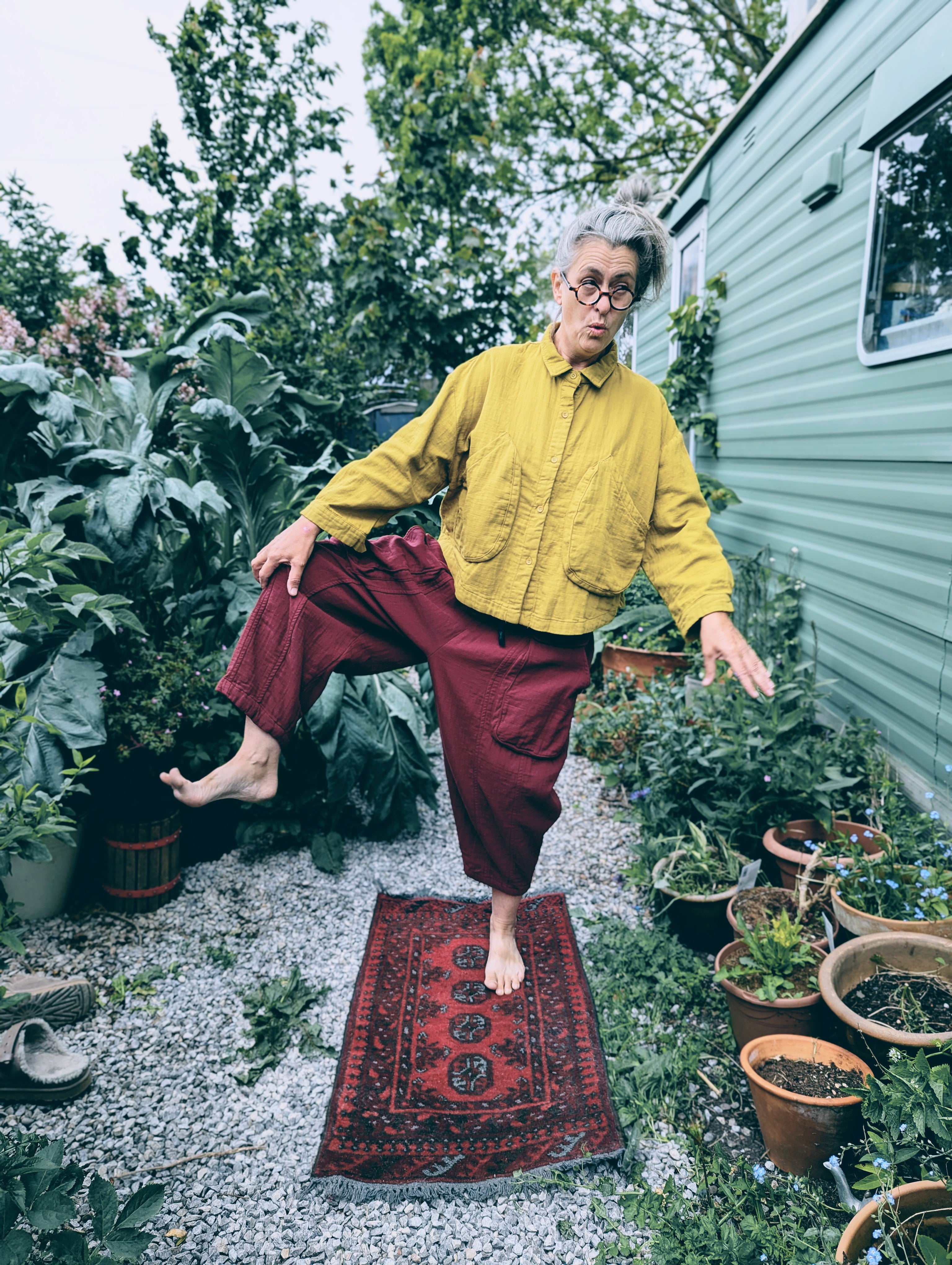 cotton pocket pants