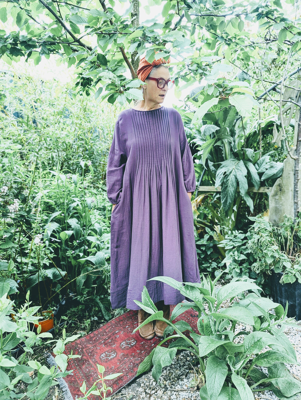 the mary pintuck dress