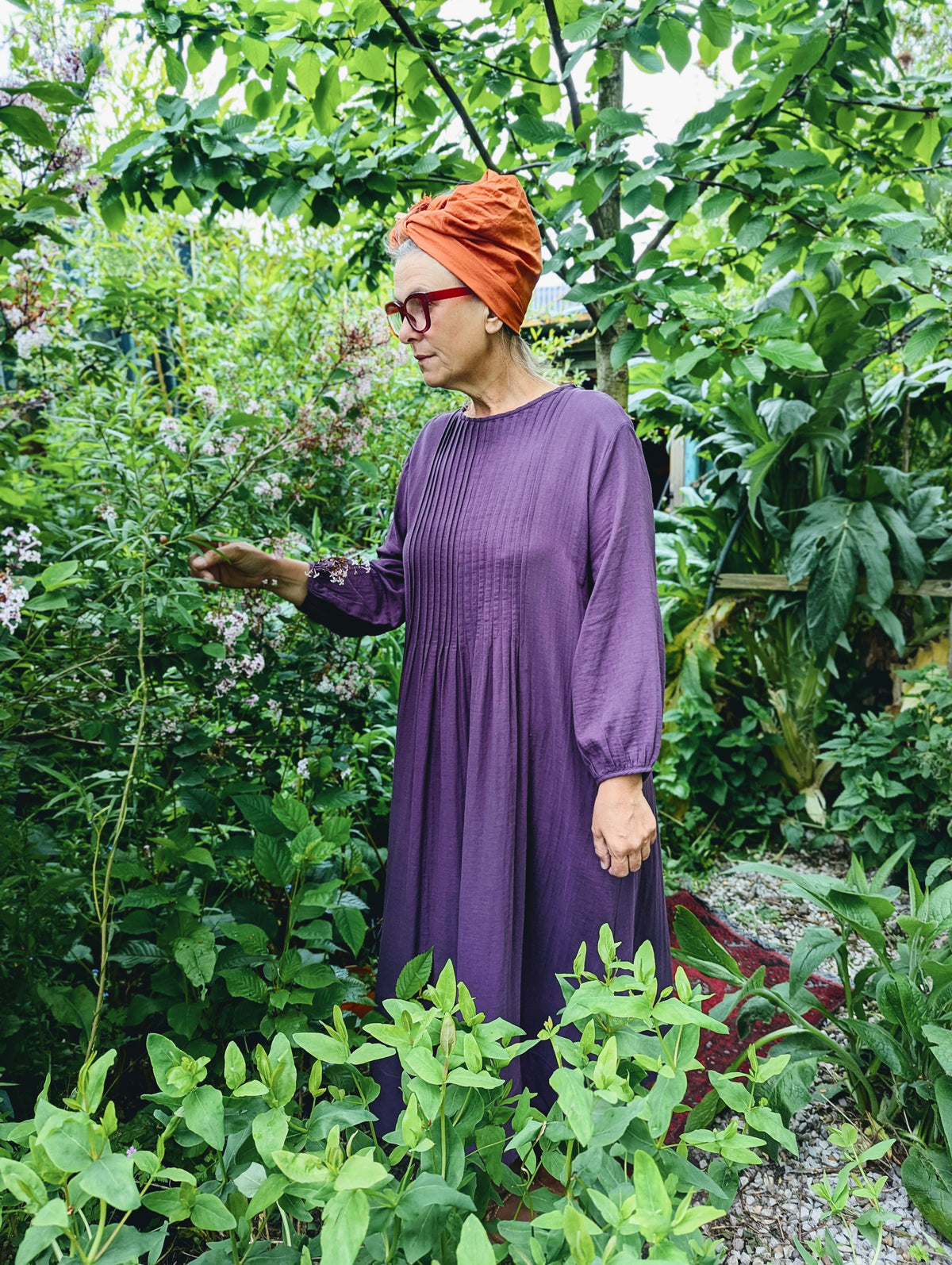 the mary pintuck dress