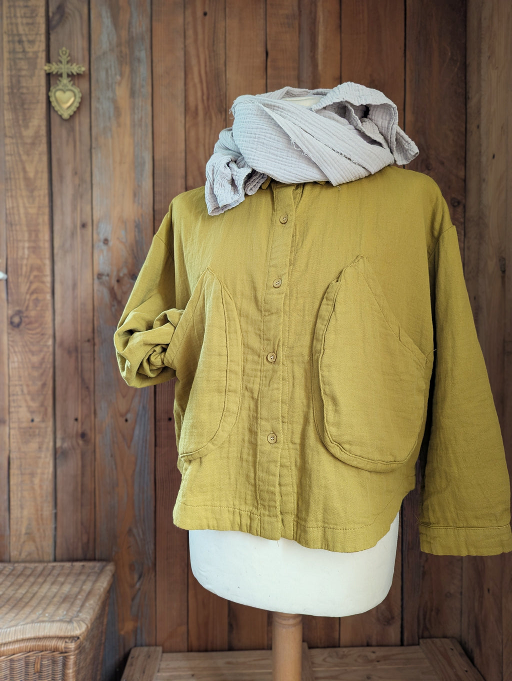 cotton shacket