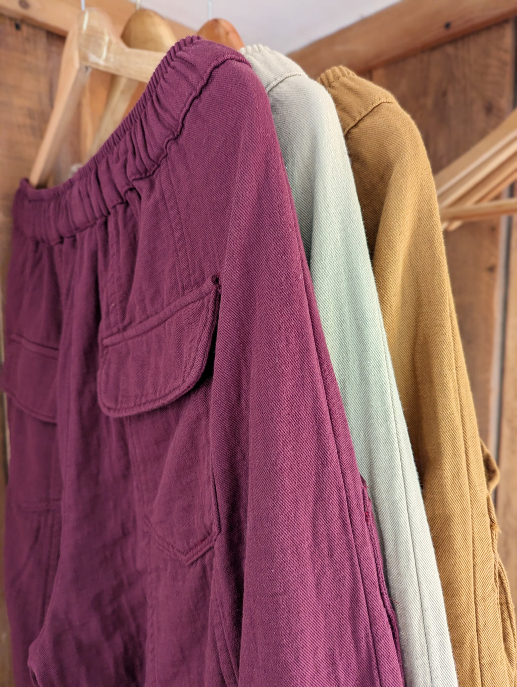 cotton pocket pants