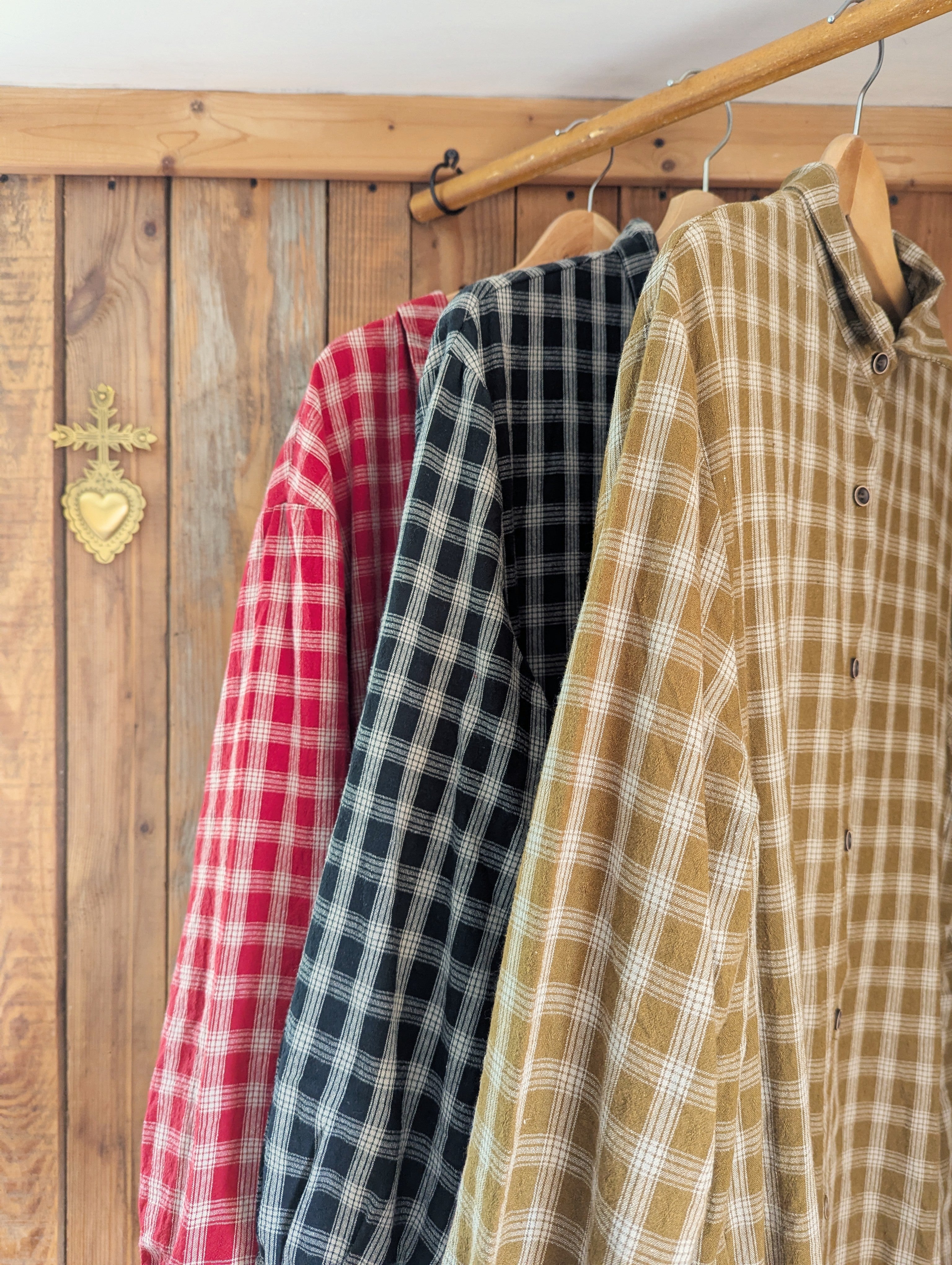 checkers shirt dress