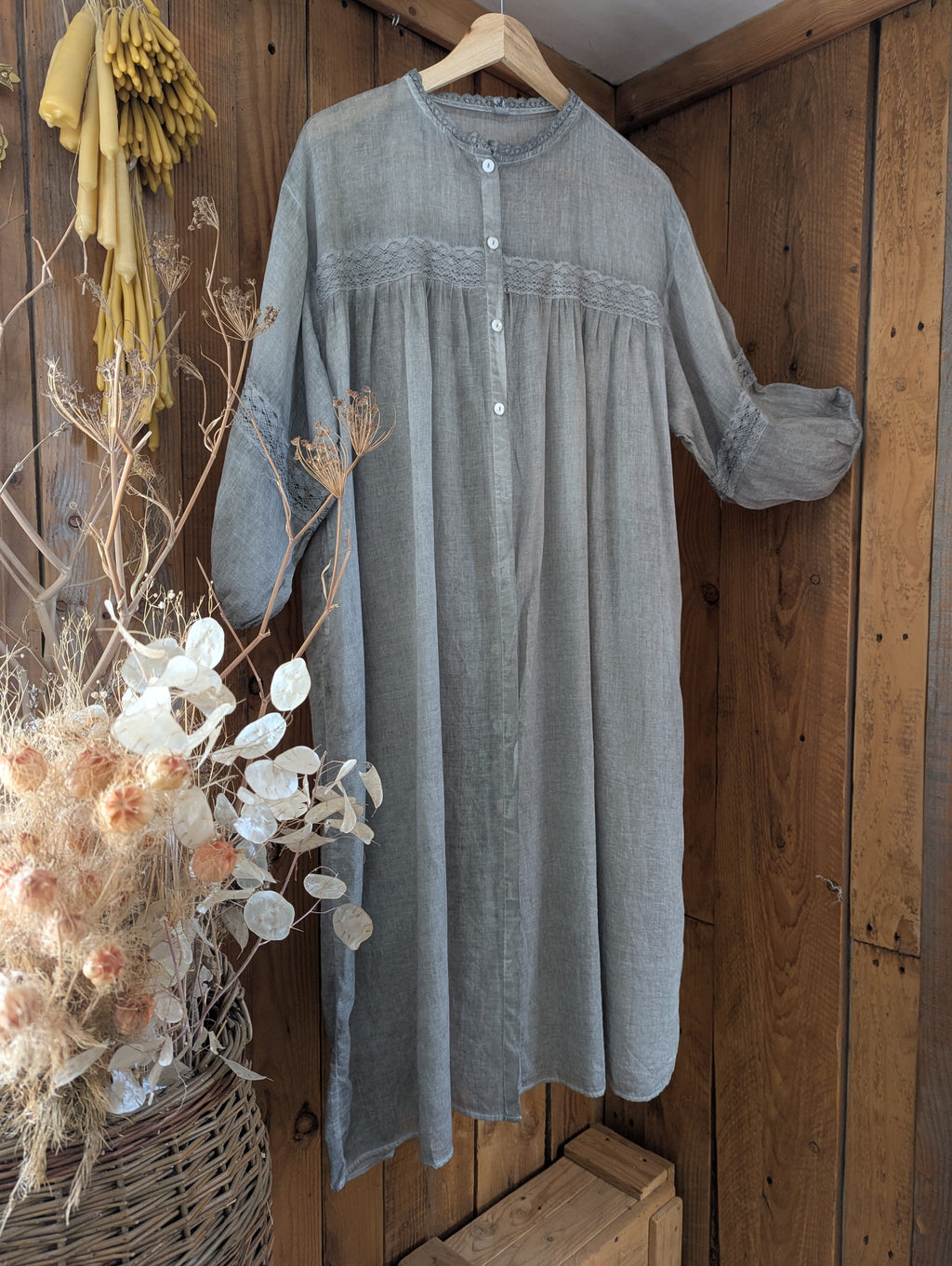 the 'nana' nightie coat