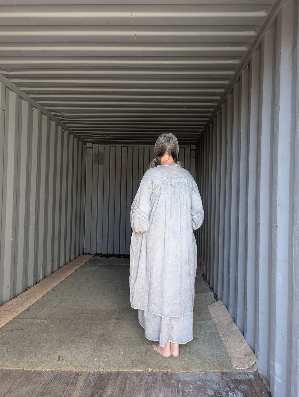 the 'nana' nightie coat
