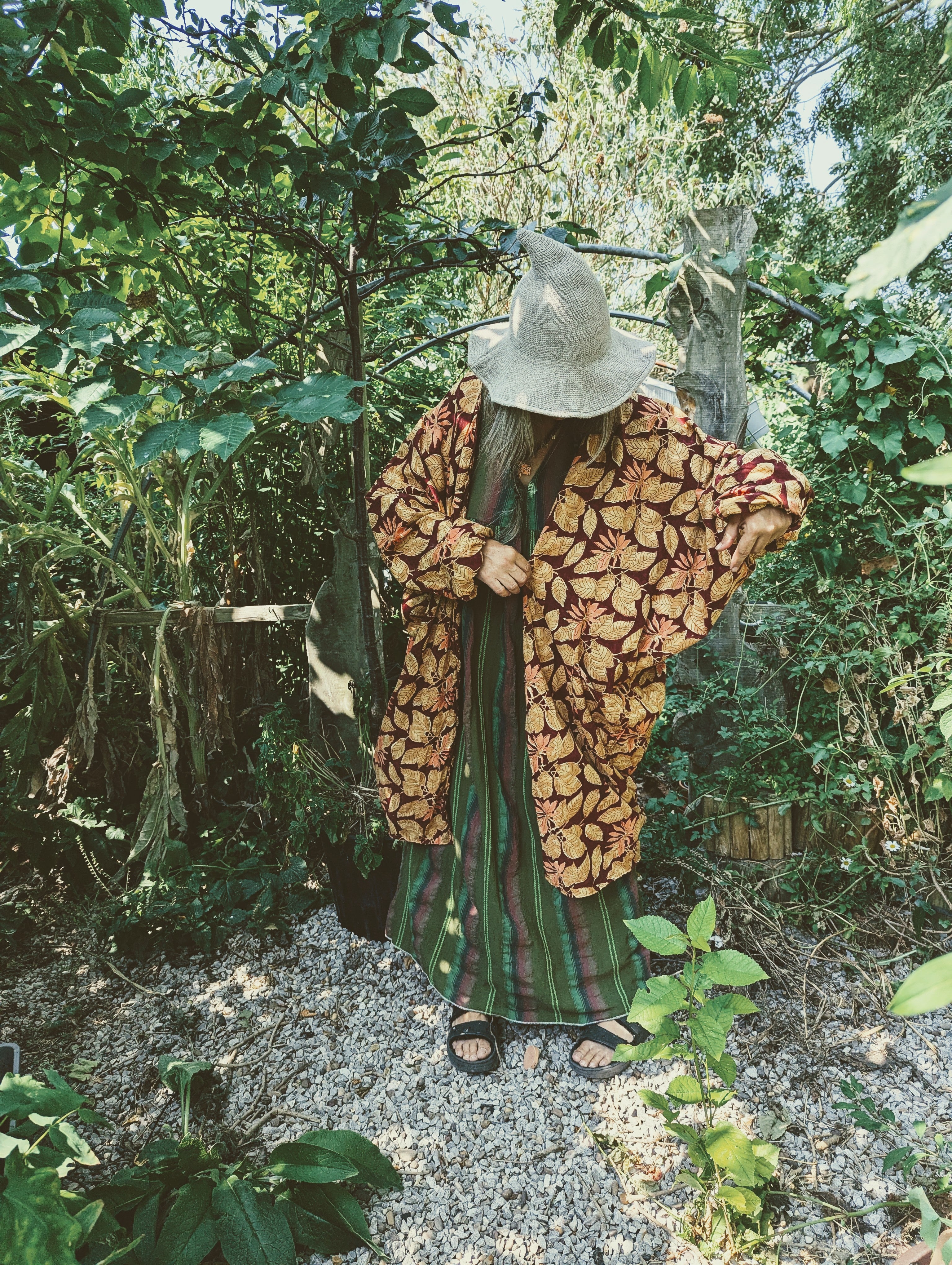 the 'green queen robe & dress' ensemble