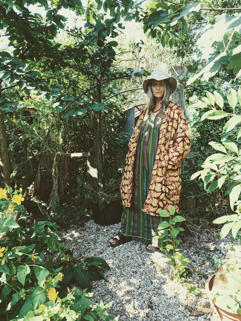 the 'green queen robe & dress' ensemble