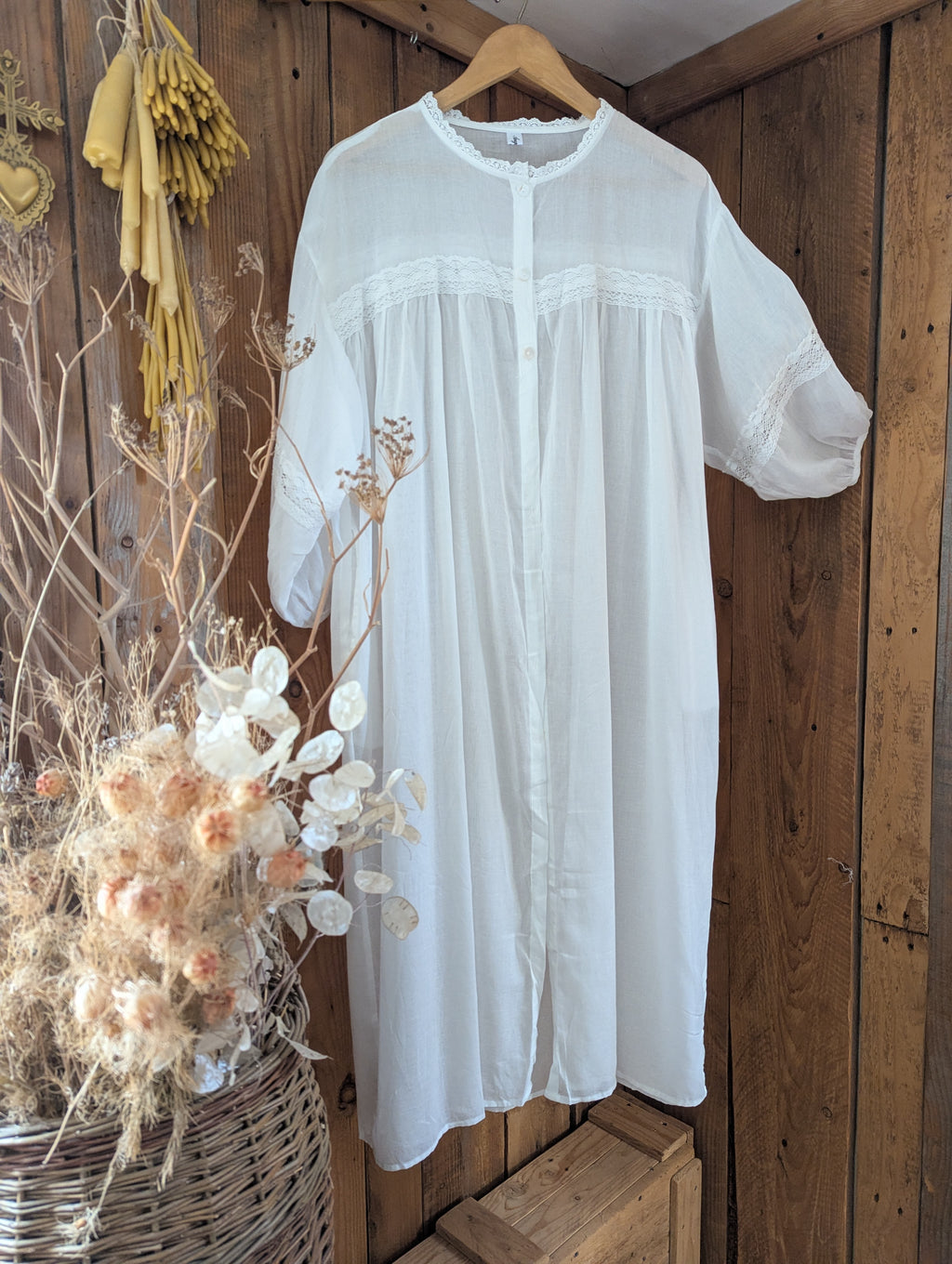 the 'nana' nightie coat