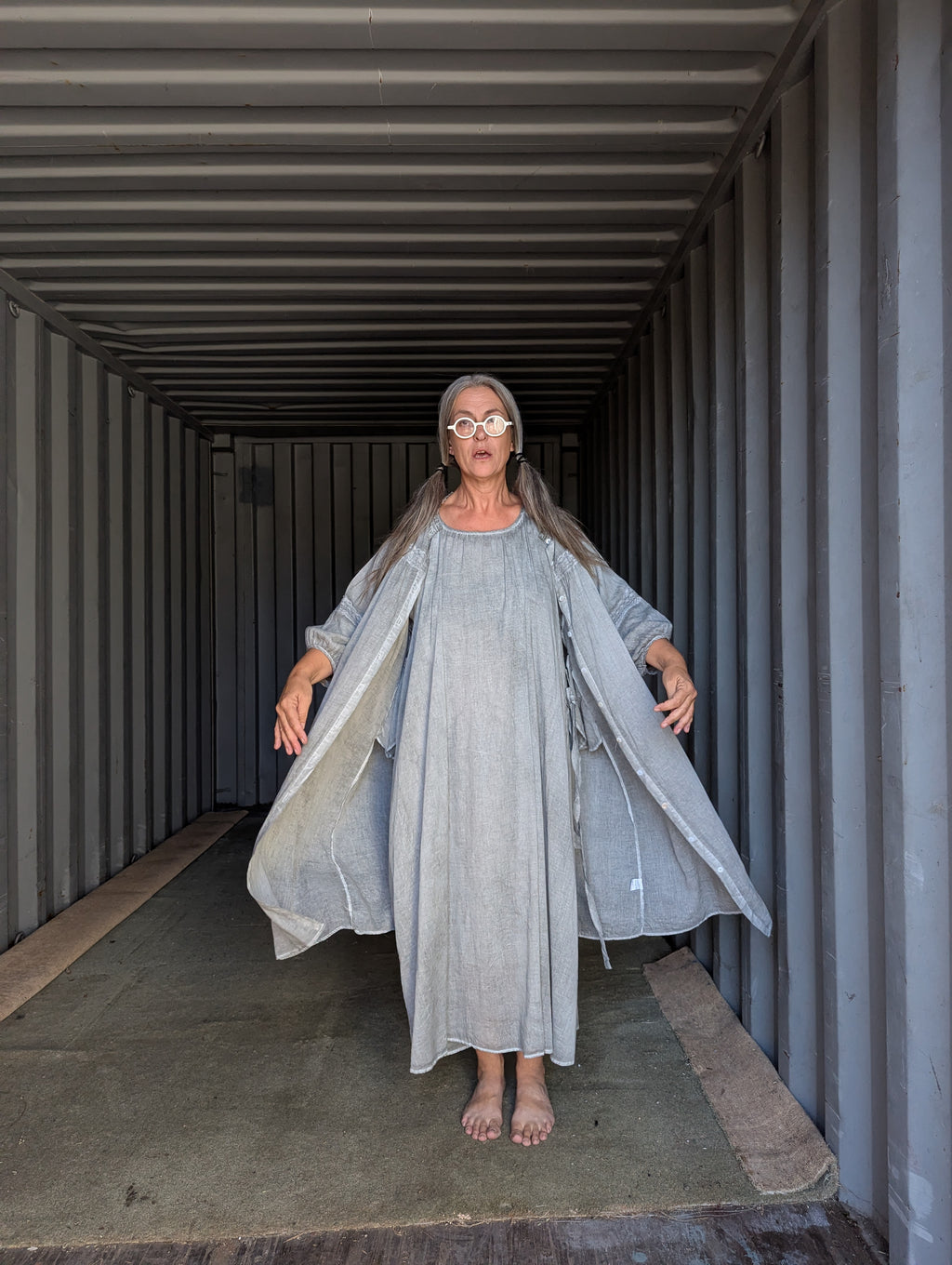 the 'nana' nightie coat